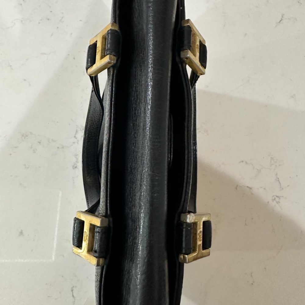 MCM Michael Cromer Black Leather Satchel Bag - Picture 10 of 10